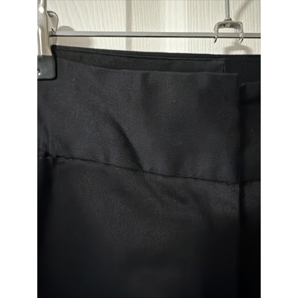 Worthington Y2K Vintage Capri Dress Pants Black Corpcore Office Size 6 - Picture 3 of 7